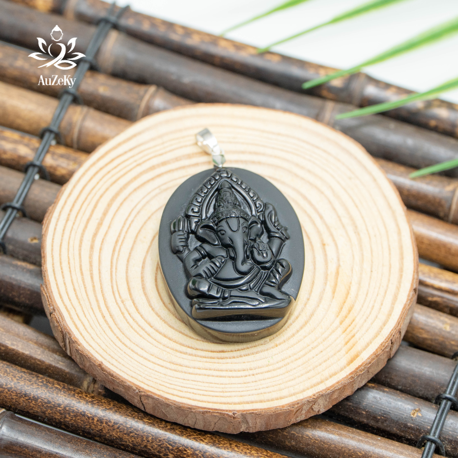 จี้พระพิฆเนศหินลาวา