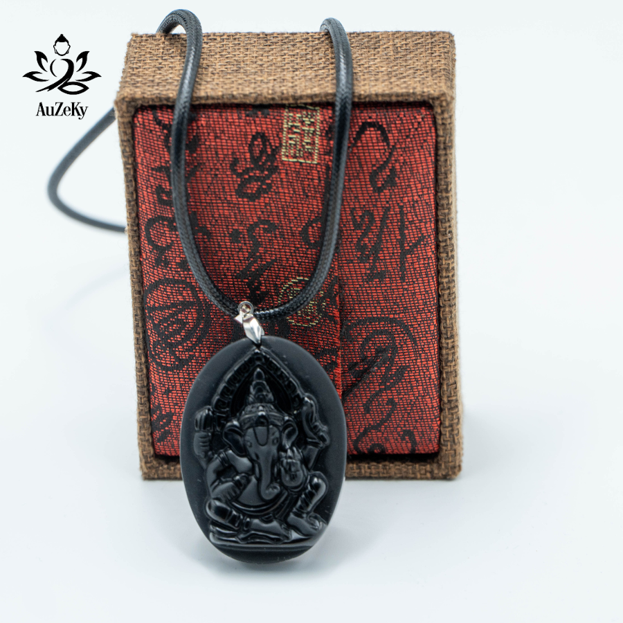 จี้พระพิฆเนศหินลาวา