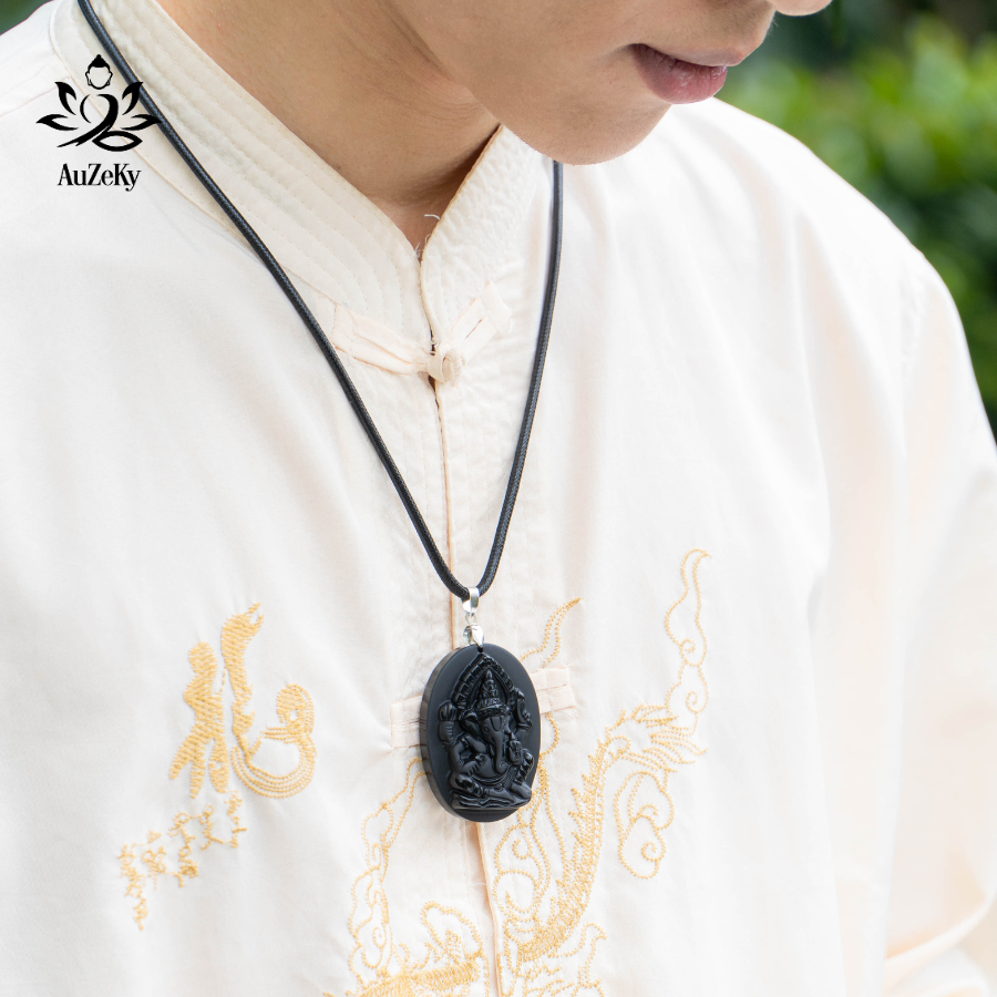 จี้พระพิฆเนศหินลาวา