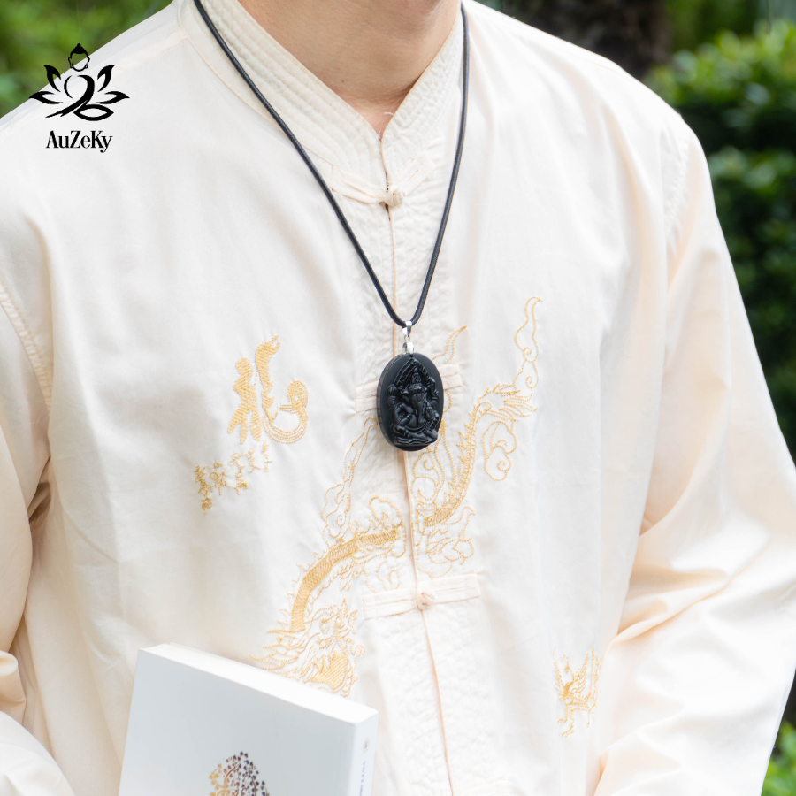 จี้พระพิฆเนศหินลาวา