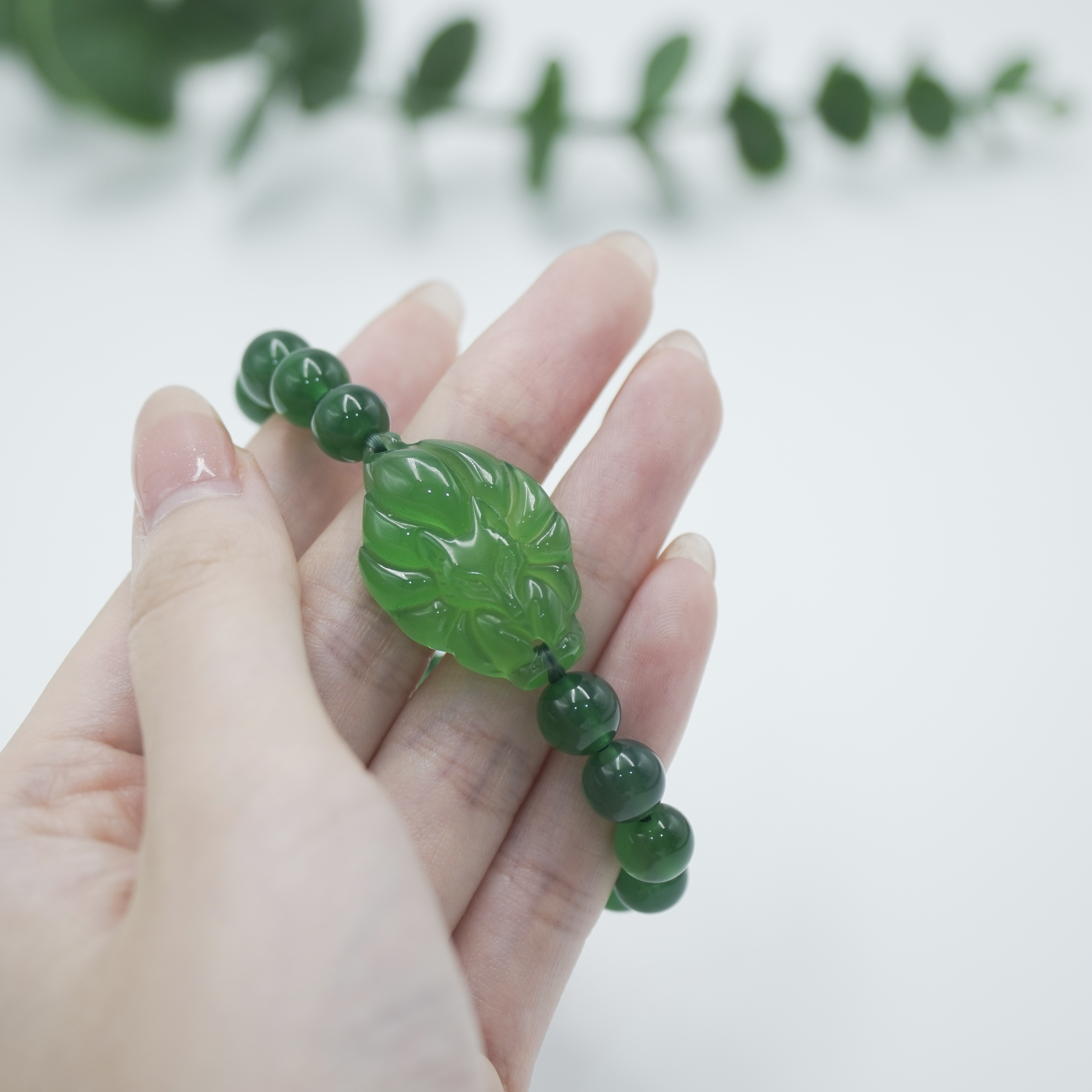 กำไลหินนำโชคจิ้งจอกเก้าหาง